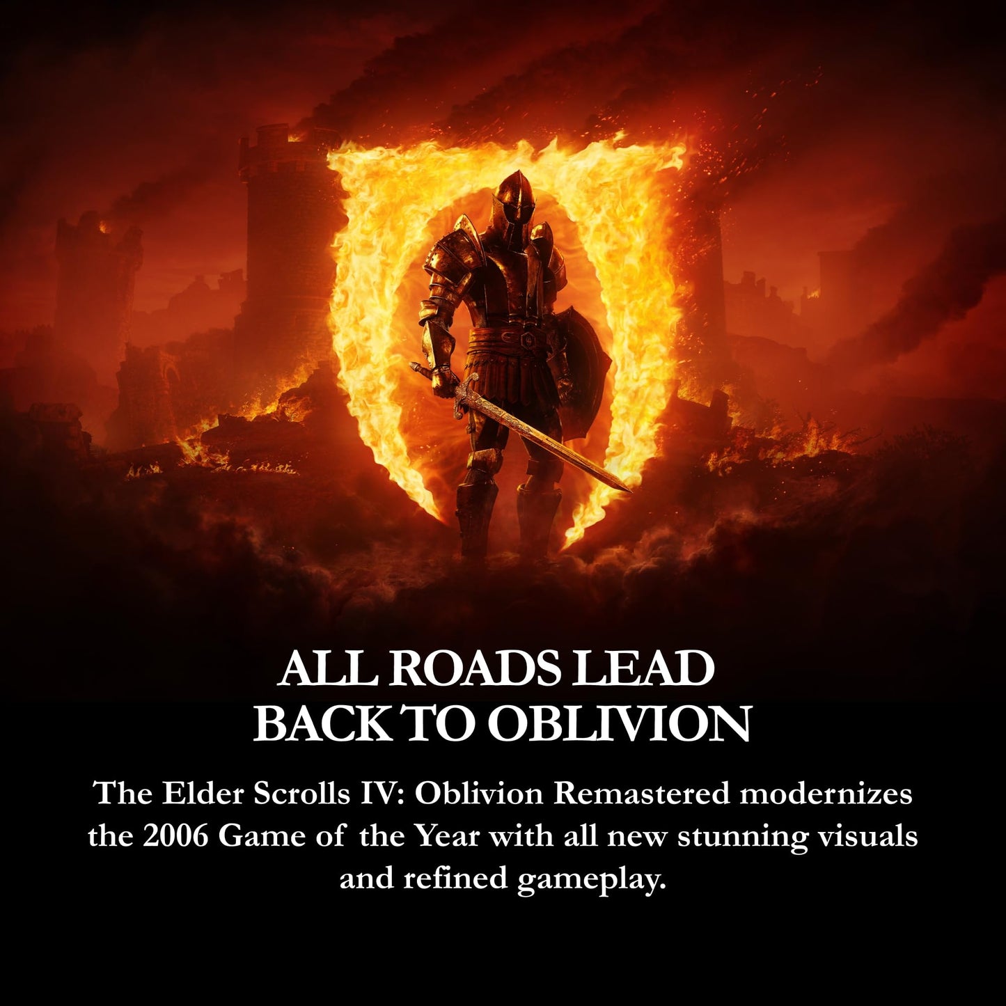 The Elder Scrolls IV: Oblivion Remastered - Deluxe Edition - Xbox Series X|S & Windows [Digital Code]