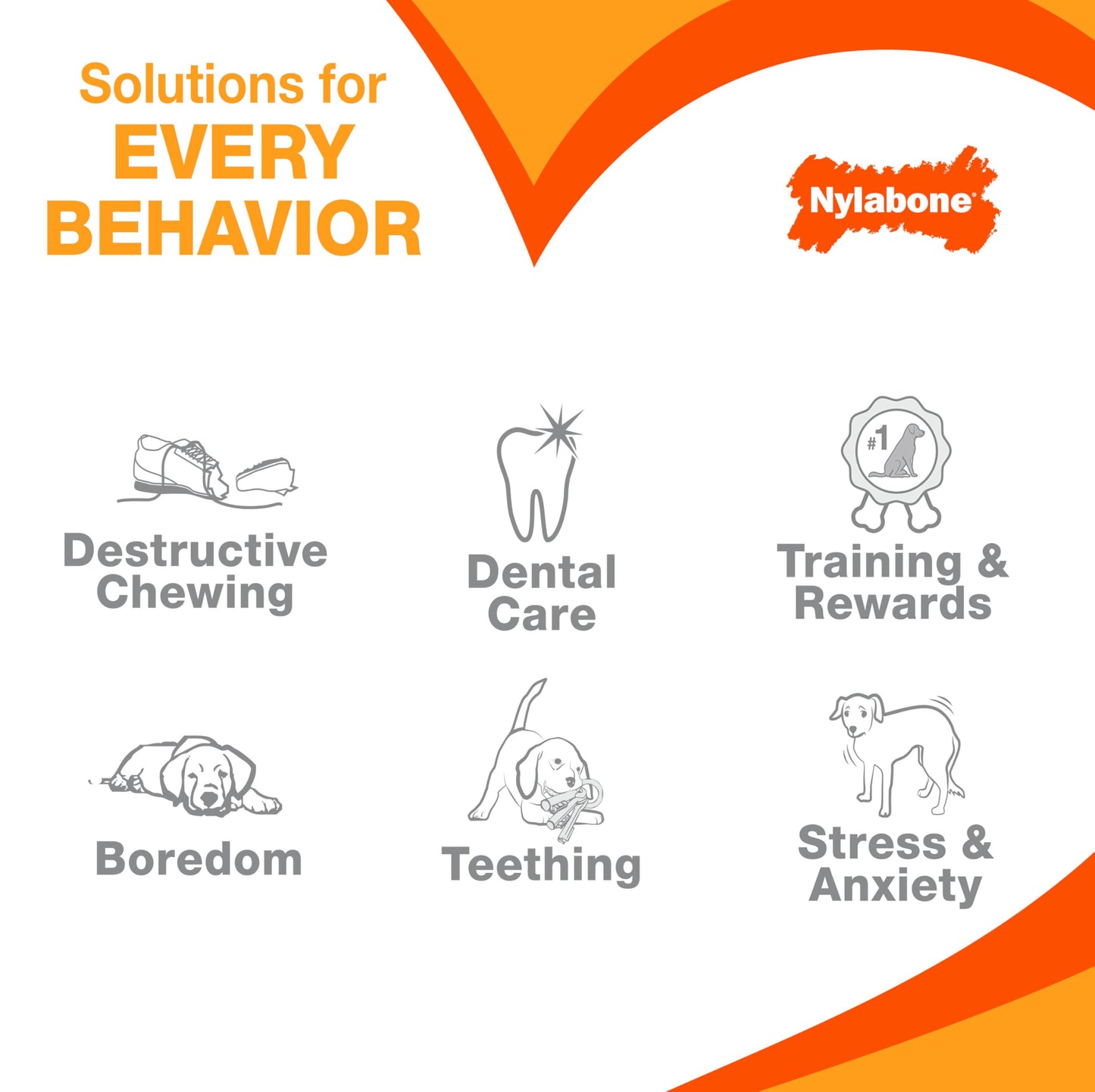 Nylabone Customer Favorites Power Chew Toy Bundle for Dogs, Indestructible Dog Toys for Aggressive Chewers, Pack of 3 Dog Toys, Flavor Medley, Small Dogs - Up to 25 lbs, 3 Pack