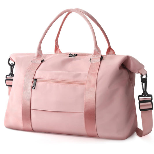Bolsa de lona de viaje, bolsa impermeable para fin de semana, bolsa de mano para mujer, bolsa de lona deportiva para gimnasio, bolsa de hospital para trabajo de parto