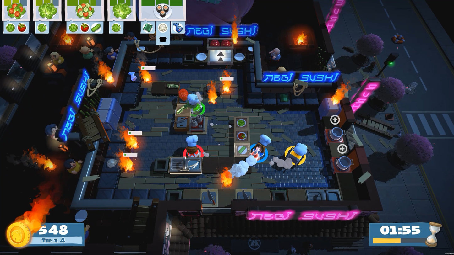 Overcooked! + Overcooked! 2 (Nintendo Switch)