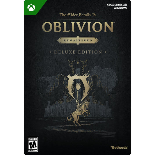 The Elder Scrolls IV: Oblivion Remastered - Deluxe Edition - Xbox Series X|S & Windows [Digital Code]
