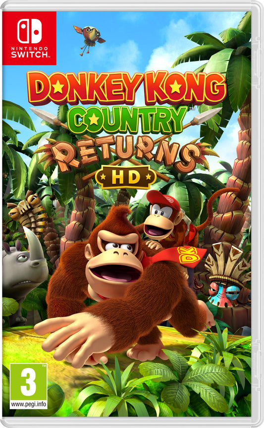 Donkey Kong Country Returns HD Nintendo Switch World Edition