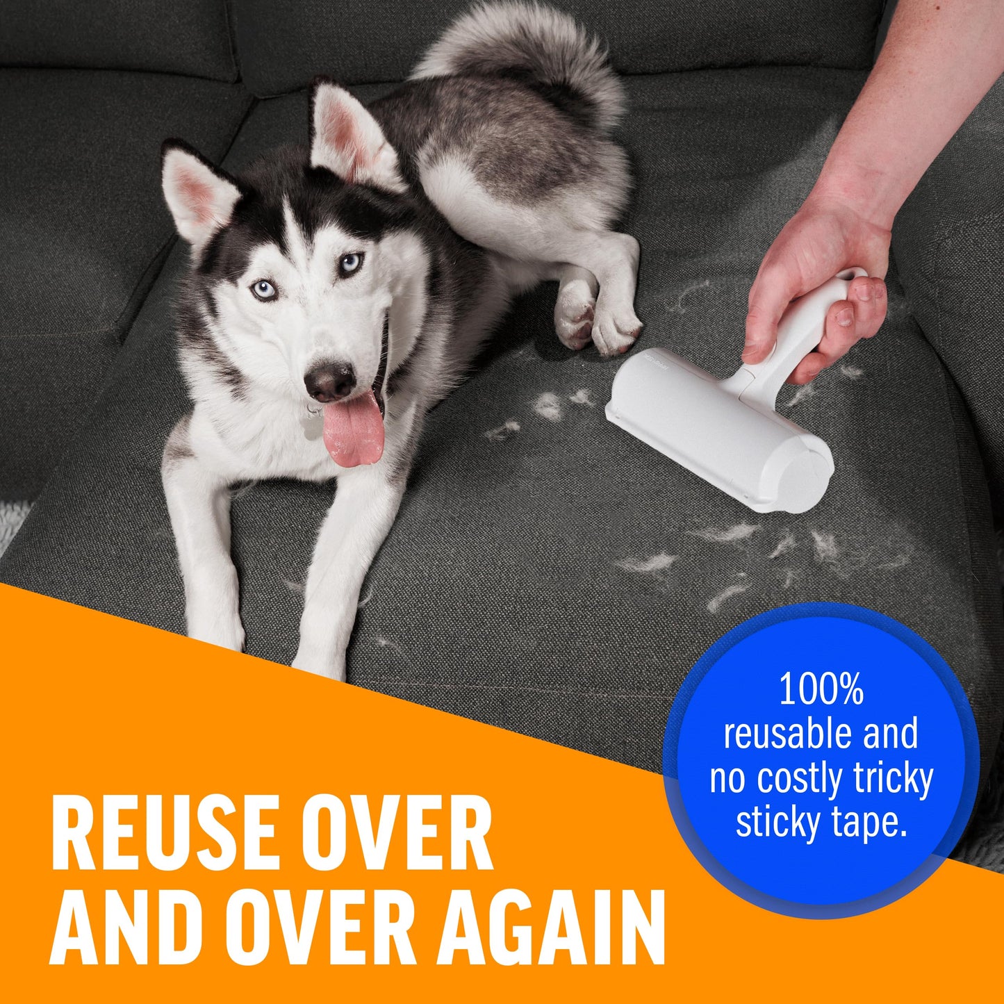 Rollo ChomChom, para remover el pelo de perros, gatos, mascotas