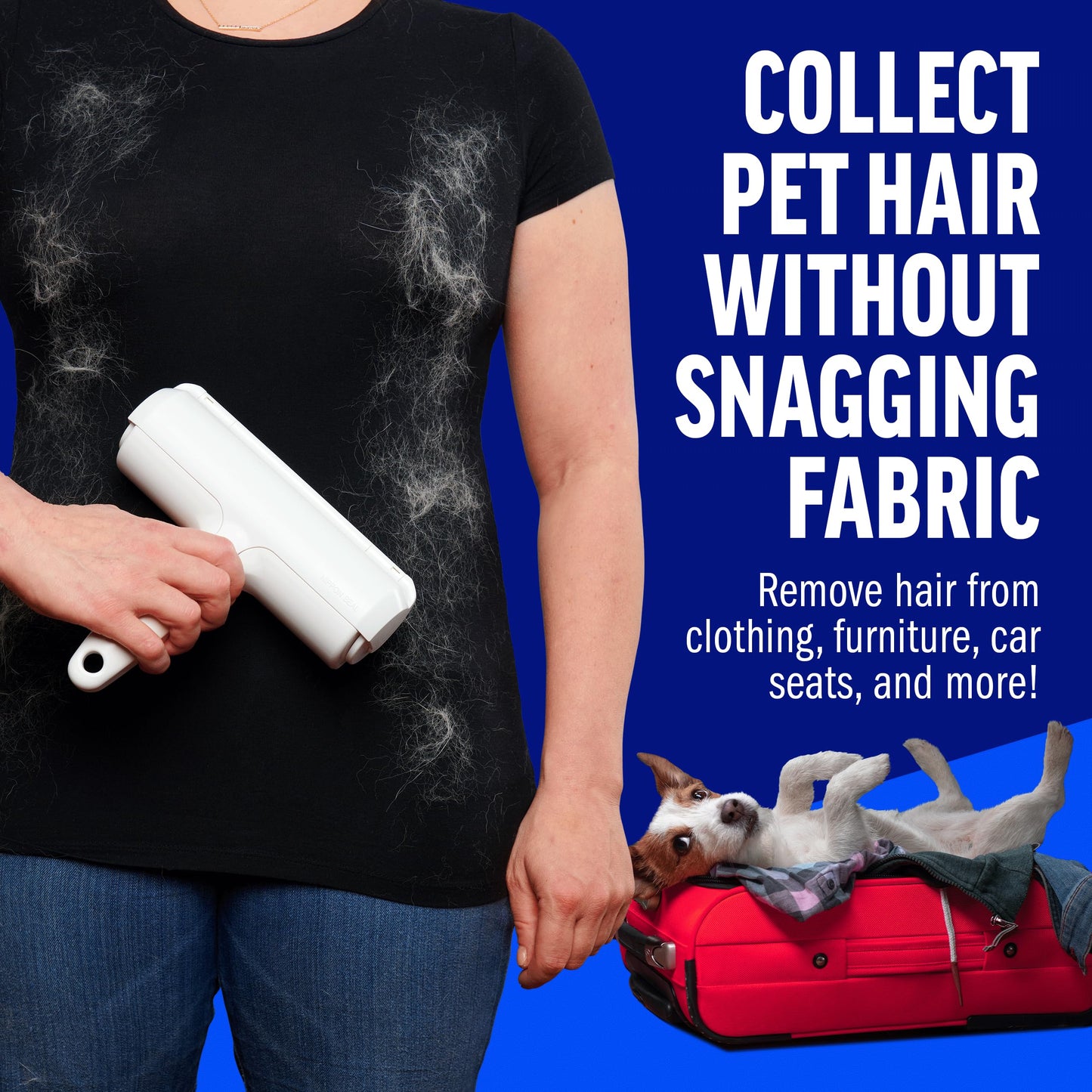 Rollo ChomChom, para remover el pelo de perros, gatos, mascotas