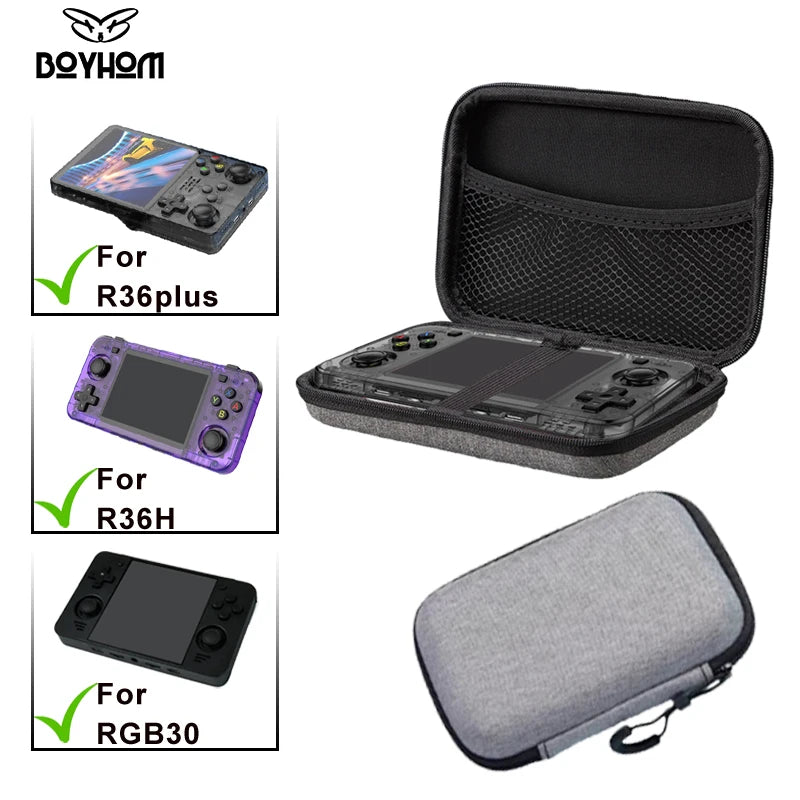 Bolsa para consola de videojuegos portátil R36PLUS R36H RGB30, caja de almacenamiento para reproductor de vídeo de bolsillo portátil