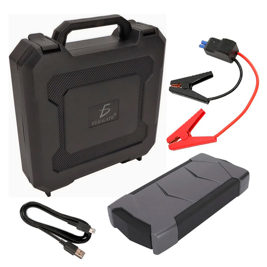 Portable 1500A Car Charger LED Light Fast Charging 4000A Peak Current for Truck Motorcycle Lithium 10000mAh Jump Starting