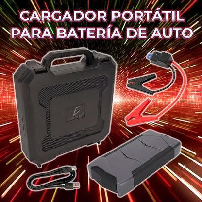 Portable 1500A Car Charger LED Light Fast Charging 4000A Peak Current for Truck Motorcycle Lithium 10000mAh Jump Starting