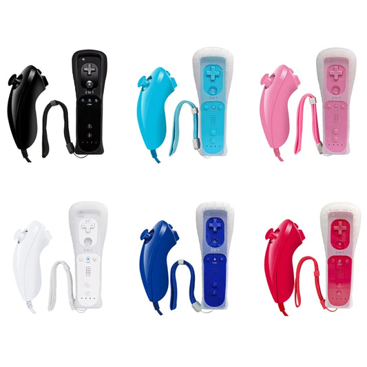 Controlador remoto Wii y Nunchuck con Motion Plus