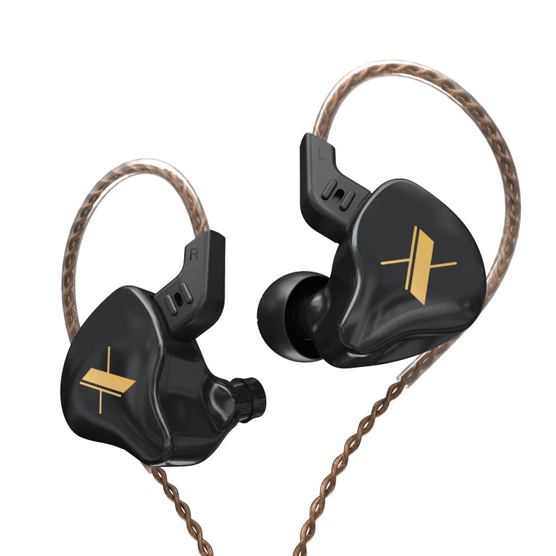 Auriculares KZ EDX 1 auriculares con graves HIFI dinámicos auriculares con Monitor deportivo con cancelación de ruido