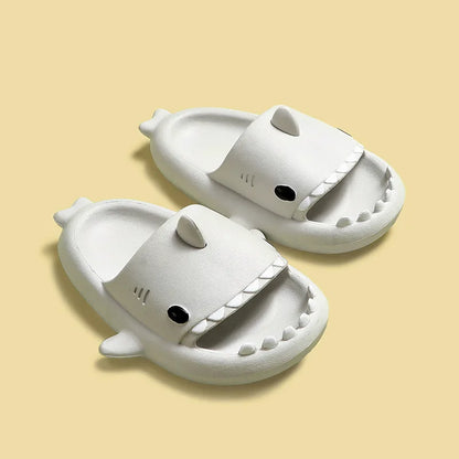 Zapatillas para niños, sandalias de tiburón de dibujos animados, zapatos de verano para niños y niñas, suela suave antideslizante