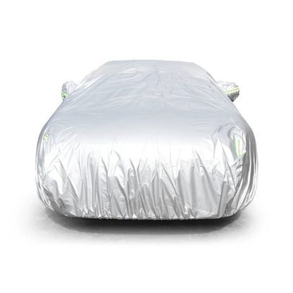 Cubierta de coche protección exterior cubierta de nieve Exterior completa sombrilla cubierta de protección a prueba de polvo Universal para Hatchback Sedan SUV