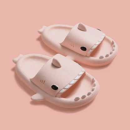 Zapatillas para niños, sandalias de tiburón de dibujos animados, zapatos de verano para niños y niñas, suela suave antideslizante