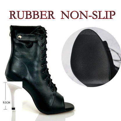 Botas de fiesta de marca 2020 para mujer, tacones de aguja sexis para mujer, calzado para mujer, zapatos de tacón para baile latino, 2020 para salón de baile