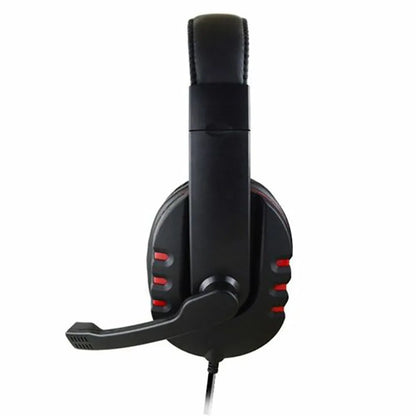 Auriculares para juegos por cable de 3,5mm, auriculares para juegos con cancelación de ruido y micrófono, Control de volumen para PS4 Play Station 4 PC