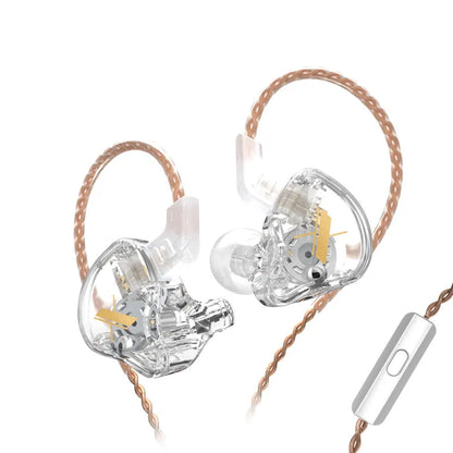 Auriculares KZ EDX 1 auriculares con graves HIFI dinámicos auriculares con Monitor deportivo con cancelación de ruido