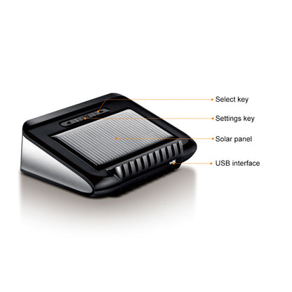 Sistema de monitoreo de presión de neumáticos con pantalla Digital de seguridad para coche, sistema de alarma de presión de neumáticos inalámbrico TPMS con energía Solar