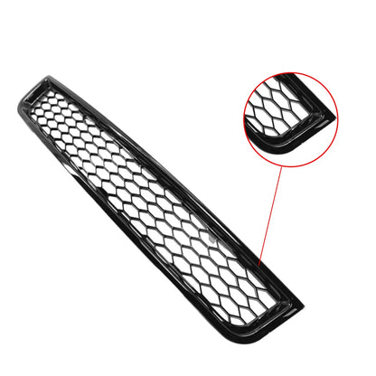 8E 0807647   Luces antiniebla del parachoques delantero del coche, cubierta de rejilla inferior, red de malla de panal ABS negra para Audi A4 B6 Sedan 2002 2003 2004 2005