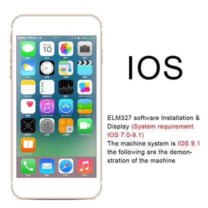 OBDII-herramienta de diagnóstico de coche, escáner lector de código, WiFi/Bluetooth ELM 327 V 1,5 ICAR2 OBD SCAN para Android/IOS PIC18F25K80 Chip