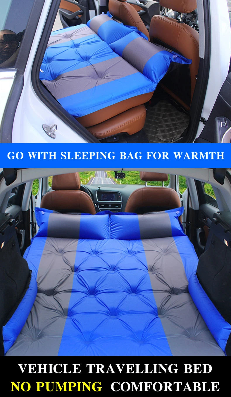Colchón de aire inflable automático multifunción, colchón de aire especial SUV, cama de coche, colchón para dormir para adultos, cama de viaje para coche ou