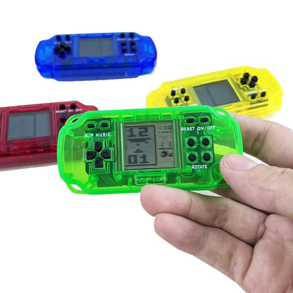 Llavero de consola de juegos retro portátil |   Más de 14 juegos de bloques clásicos |   Regalo perfecto para vacaciones