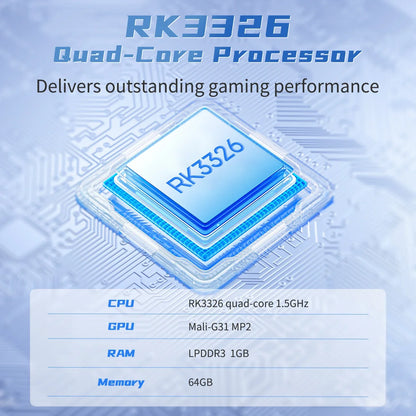 BATLEXP AMPOWN G350 reproductores de juegos portátiles 3,5 pulgadas IPS consola portátil Retro Consolas de videojuegos 3200mAh Linux Mini WIFI C2C