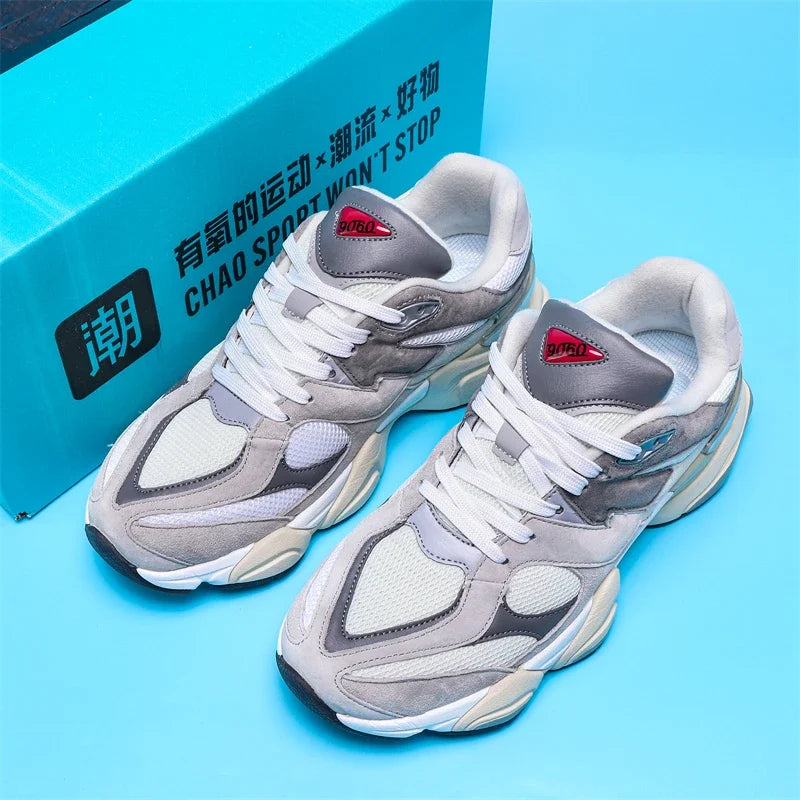 Zapatos Unisex acogedores, suaves y transpirables para caminar para mujer, zapatos deportivos clásicos de moda Retro informales para hombre, zapatillas versátiles de estilo de pareja