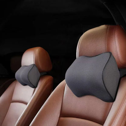 Nuevo Almohada para reposacabezas de cuello de coche, cojín para asiento de coche, soporte para la cabeza, Protector de cuello, asiento de automóvil, descanso del cuello, memoria 3D de algodón