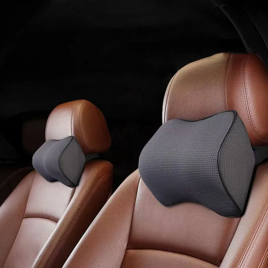 Nuevo Almohada para reposacabezas de cuello de coche, cojín para asiento de coche, soporte para la cabeza, Protector de cuello, asiento de automóvil, descanso del cuello, memoria 3D de algodón