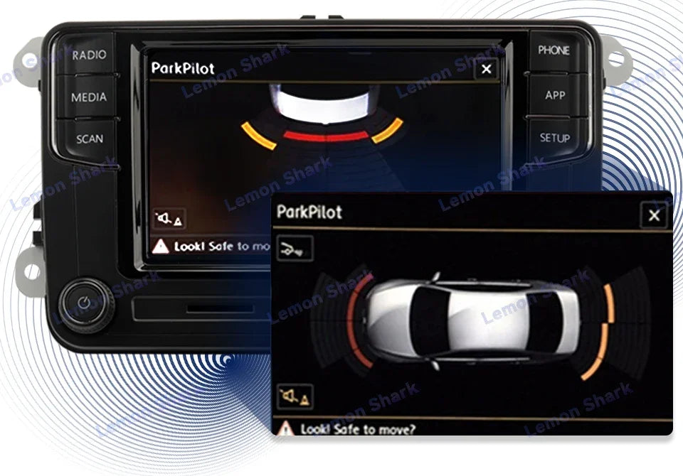 RCD440PRO Carplay Radio de coche para VW PQ Passat B5 B6 Golf MK5 MK6 Jetta 5 6 CC POLO Noame Android Auto Bluetooth MIB Multimedia
