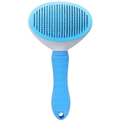 Cepillo para perros y gatos, peine de autolimpieza, removedor de pelo, herramientas de aseo, accesorios para mascotas