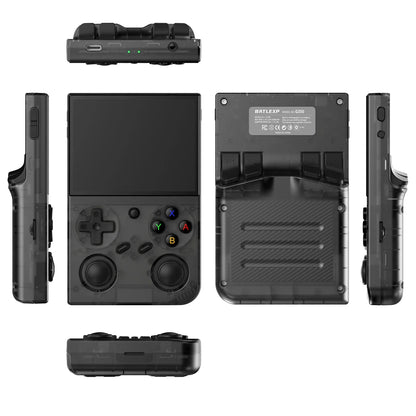 BATLEXP AMPOWN G350 reproductores de juegos portátiles 3,5 pulgadas IPS consola portátil Retro Consolas de videojuegos 3200mAh Linux Mini WIFI C2C