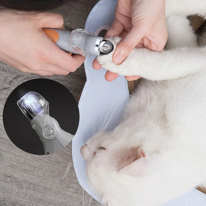 Tijeras profesionales para cortaúñas para mascotas con luz LED, cortaúñas para perros y gatos, herramienta, tijeras para cortar uñas, suministros para mascotas