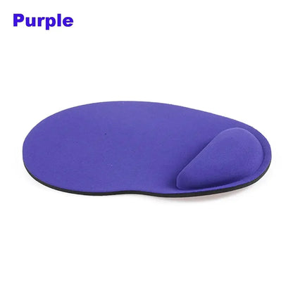 Alfombrilla de ratón ergonómica para reposamuñecas, soporte cómodo para la muñeca, antideslizante, suave, para PC, ordenador portátil