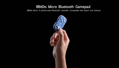 8bitdo-mando inalámbrico Micro Bluetooth para Nintendo Switch, controlador de juego para Windows, Android, macOS, iOS, iPadOS, Raspberry Pi