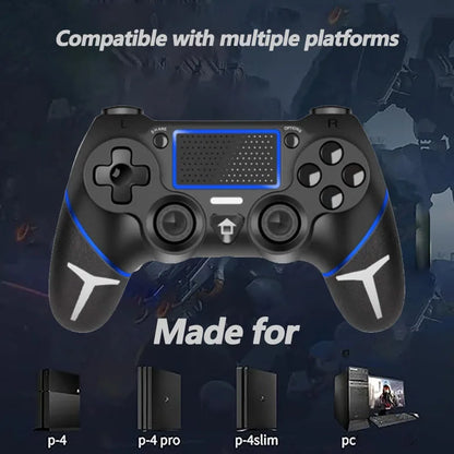 Controlador inalámbrico Bluetooth para PS4, mando para PC, Joystick para consola de juegos PS4/PS4 Pro/PS4 Slim