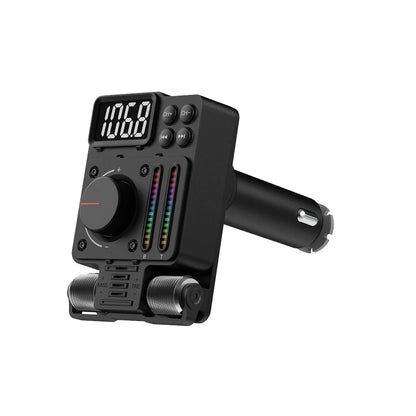 Reproductor de Mp3 radios de coche Bluetooth 5,3 adaptador de coche FM receptor Bluetooth inalámbrico FM bluetooth voiture para coche reproductor de coche LED