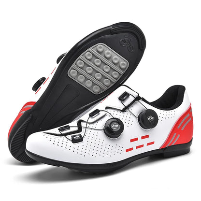 Nuevas zapatillas de ciclismo para hombre, zapatillas de ciclismo de carretera unisex, zapatillas antideslizantes para bicicleta de montaña, carreras, al aire libre, zapatillas de bicicleta de montaña para mujer