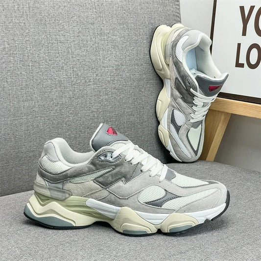 Zapatos Unisex acogedores, suaves y transpirables para caminar para mujer, zapatos deportivos clásicos de moda Retro informales para hombre, zapatillas versátiles de estilo de pareja