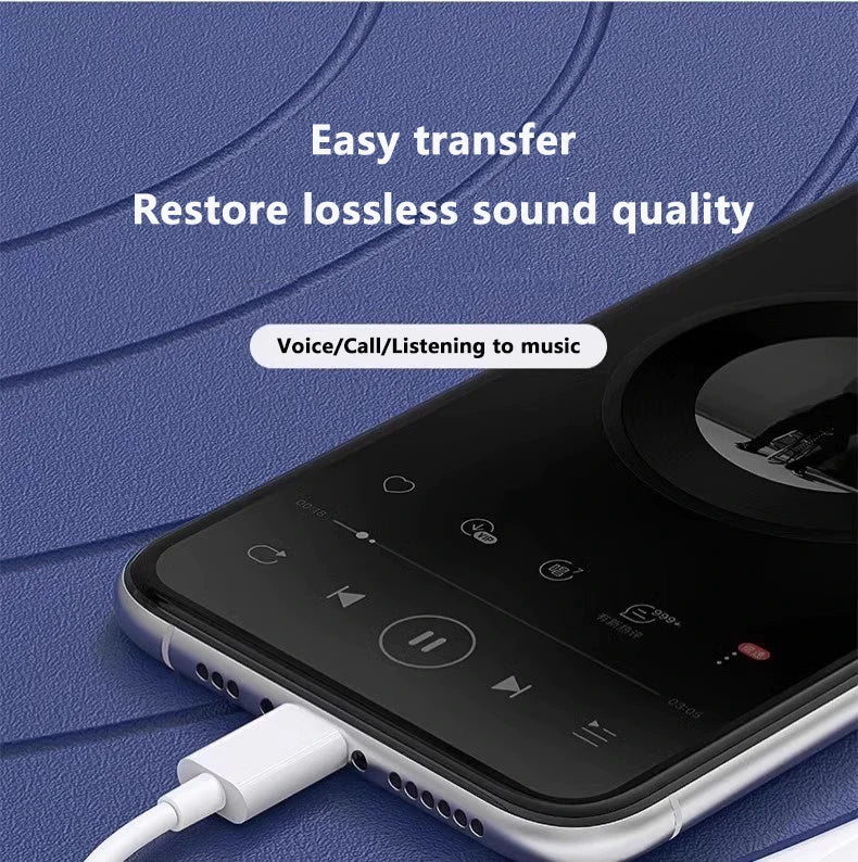 Adaptador USB tipo C a 3,5 Jack para auriculares USB-C 3,5 convertidor de Cable de Audio de 5mm para IPhone 15 15 Pro MAX Samsung Galaxy Huawei Xiaomi