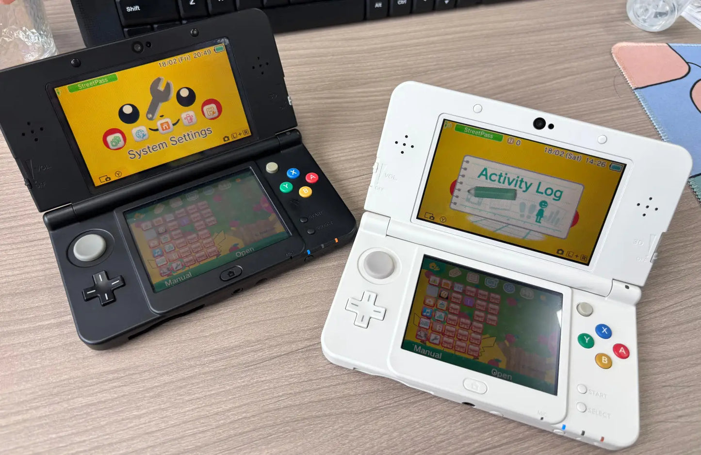 Nueva consola de juegos portátil 3DS restaurada profesional Original, adecuada para juegos gratis en la nueva consola de juegos Retro 3DS