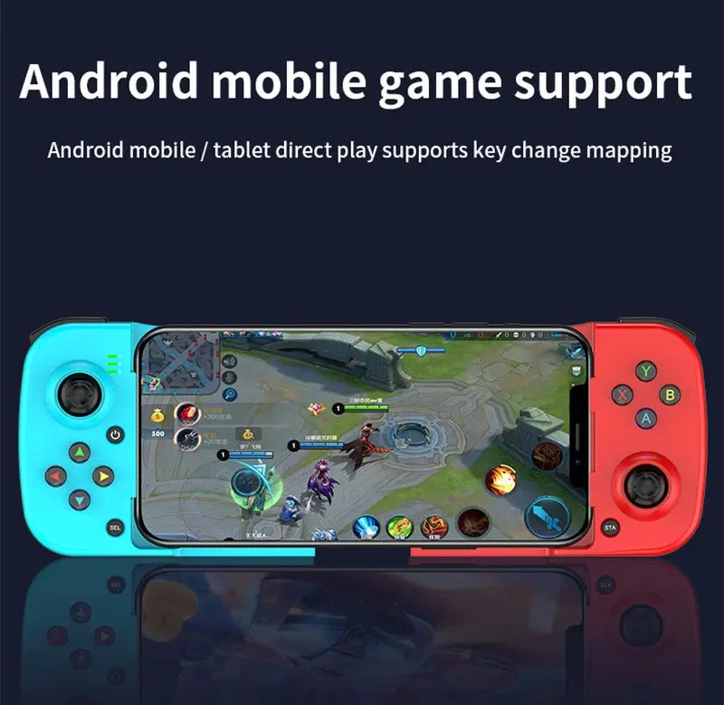 Mando inalámbrico D3 BT5.0, controlador de juego extensible para teléfono móvil, Android IOS, Joystick Eat Chicken Gamepad para PS4 SwitchPC