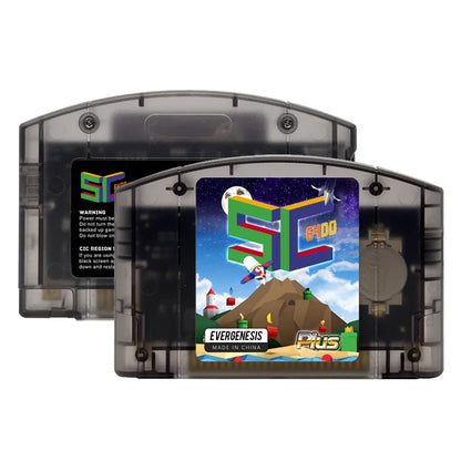 EVERGENESIS SC64 cartucho de juego N64 de código abierto 800 en 1 para tarjeta de juego Nintendo 64 compatible con tarjeta de 16GB gratuita 64DD
