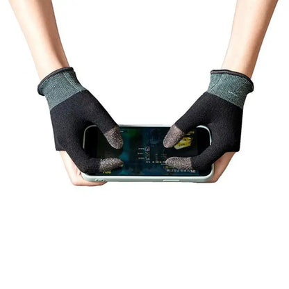 1/3/5 juegos de guantes con funda para el pulgar, accesorios sensibles a prueba de sudor para jugadores, guantes para yemas de los dedos con pantalla táctil, cubierta transpirable