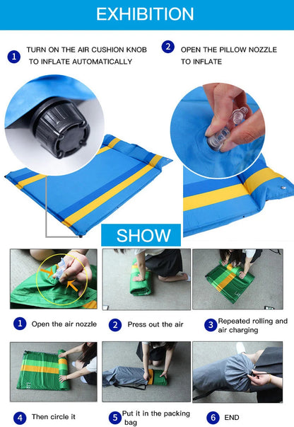 Colchón de aire inflable automático multifunción, colchón de aire especial SUV, cama de coche, colchón para dormir para adultos, cama de viaje para coche ou