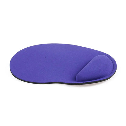 Alfombrilla de ratón ergonómica para reposamuñecas, soporte cómodo para la muñeca, antideslizante, suave, para PC, ordenador portátil