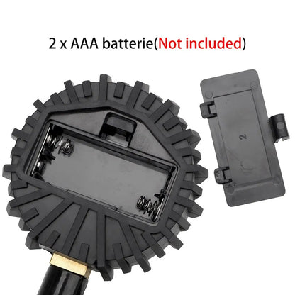 Pantalla LCD Digital para coche, bicicleta, Motor, retroiluminación LED, probador de vehículo, medidor de inflado de presión de aire de neumáticos de la UE