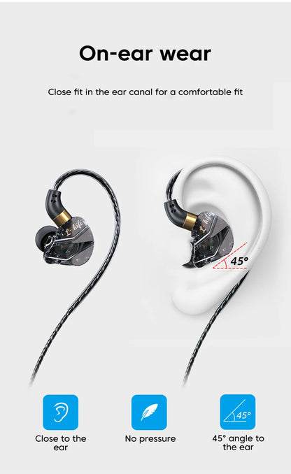 OLAF 3,5mm Jack tipo C enchufe auriculares con cable auriculares de graves HIFI auriculares intrauditivos Gamer auriculares manos libres para Xiaomi Huawei Samsung