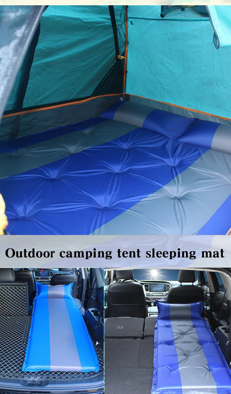 Colchón de aire inflable automático multifunción, colchón de aire especial SUV, cama de coche, colchón para dormir para adultos, cama de viaje para coche ou