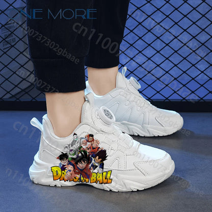 Dragon Ball Z Son Goku Anime zapatos casuales zapatos de baloncesto impresión cómodos zapatos planos para niños regalo de cumpleaños