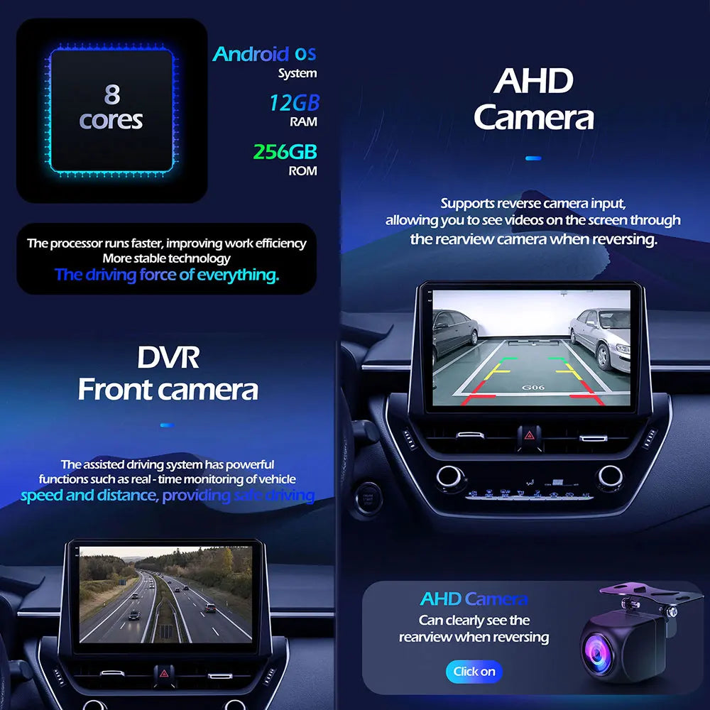 Android Auto radio de coche para Citroen C3/C3 aircross 2017-2023 C4/C4 Aircross reproductor multimedia 4G Autoradio GPS estéreo Carplay